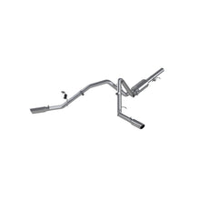 Load image into Gallery viewer, MBRP Armor Plus Series Cat Back Exhaust System for Chevrolet Silverado 1500 and GMC Sierra 1500 – Dual Split Side Exit with 3.5-inch Tips