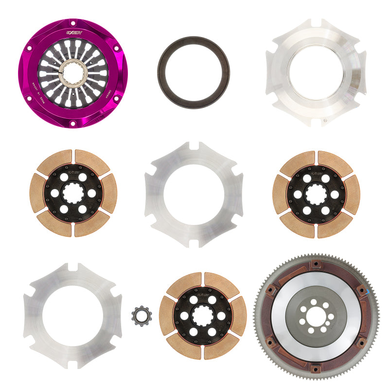 Exedy Hyper Triple Cerametallic Clutch Kit for 2008-2015 Mitsubishi Lancer Evolution GSR