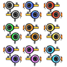 Load image into Gallery viewer, Oracle Oculus Bi-LED Headlights for 2021+ Ford Bronco with ColorSHIFT RGB+W - Focused LED Projection with 5200 Lumens