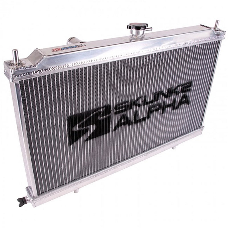 Skunk2 Alpha Series Full-Size Dual Core Radiator for 1988-1991 Honda Civic and CRX
