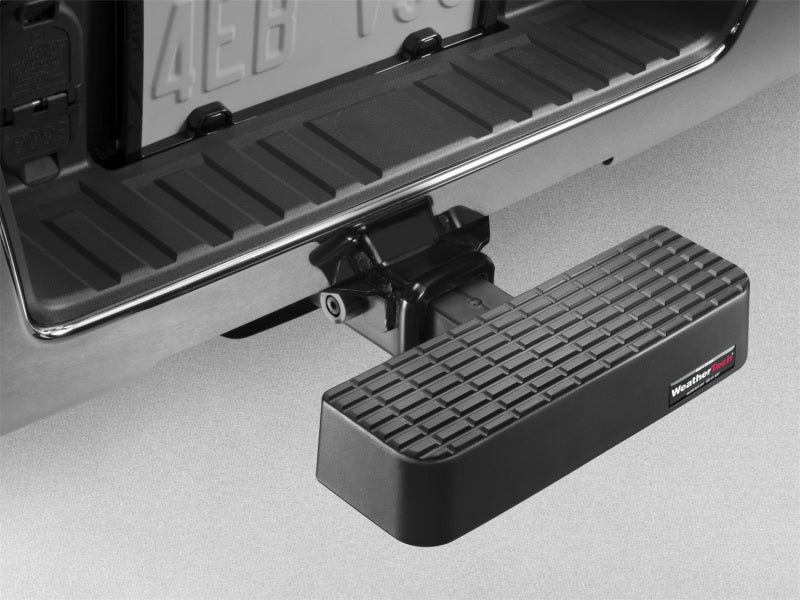 WeatherTech BumpStep? Black for 2-Inch Receiver Hitch - Custom Aluminum Bumper Protector and Step