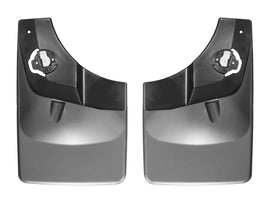 WeatherTech DigitalFit No-Drill Rear MudFlaps for 2015-2016 Ford F-150 with Fender Lip Molding * Part Number WET120044