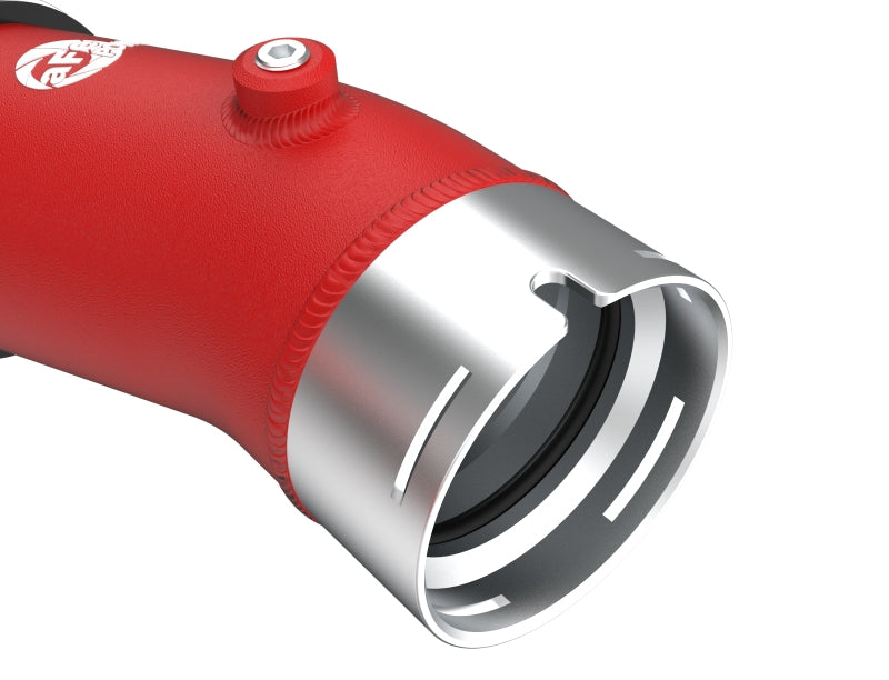 aFe BladeRunner 2.5 & 3 Inch Aluminum Hot and Cold Charge Pipe Kit for Toyota Tacoma 2024+ - Red