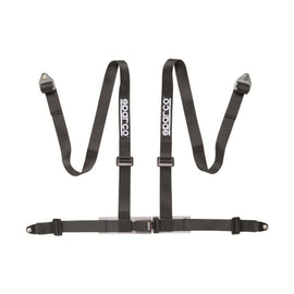 Sparco 2 Inch Black 4-Point Bolt-In Racing Harness Belt (Part #SPA04604BV1NR)