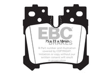 Load image into Gallery viewer, EBC DP31812C Redstuff Ceramic Rear Brake Pads for 2007-2013 Lexus LS460 and LS600h