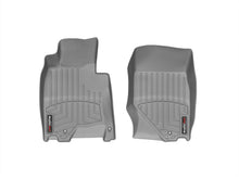 Load image into Gallery viewer, WeatherTech DigitalFit Front FloorLiner Gray for 2009-2012 Infiniti G37, Part WET463501