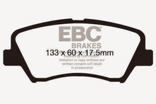 Load image into Gallery viewer, EBC Redstuff Ceramic Low Dust Front Brake Pads for Hyundai Elantra Models * Part Number EBCDP31874C