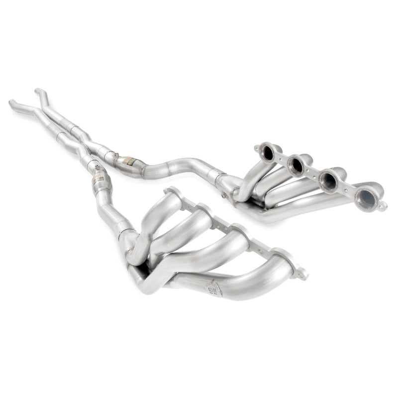 Stainless Works Cadillac CTS-V Headers with High-Flow Cats and X-Pipe — Part Number SSWCTSV9HCAT