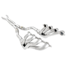 Load image into Gallery viewer, Stainless Works Cadillac CTS-V Headers with High-Flow Cats and X-Pipe — Part Number SSWCTSV9HCAT