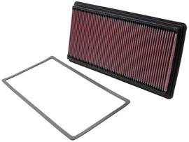 K&N Engineering Replacement Air Filter Part Number KNN33-2118 for Pontiac Firebird and Chevy Camaro 3.8L/5.7L (1999-2002, 2000-2002, 2001-2002, 2002)