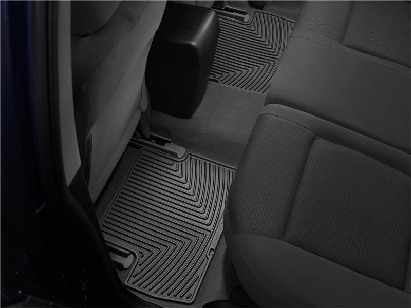 WeatherTech wetW23-W20 All-Weather Floor Mats for 1985-1989 Porsche 911, Front and Rear, Black
