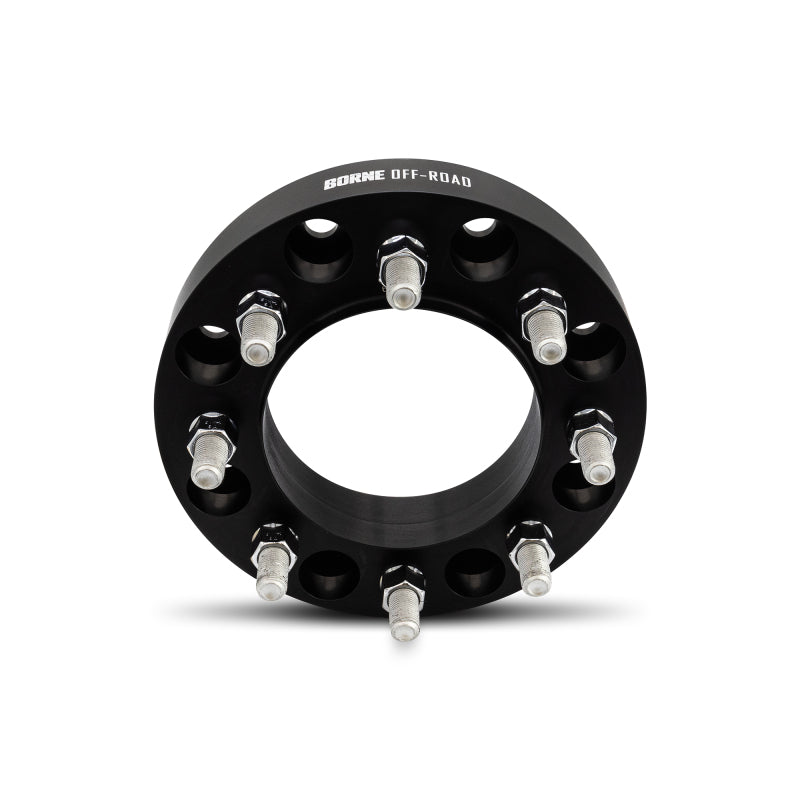 Mishimoto Wheel Spacer Adapters - 8x180 to 8x165.1, 1.5-Inch, Black, Part Number misBNWS-012-381BK