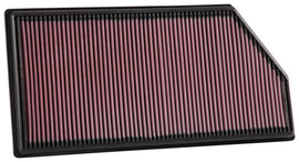 K&N Engineering Part 33-3068 High-Flow Reusable Air Filter for Mercedes-Benz 2019-2020 Models