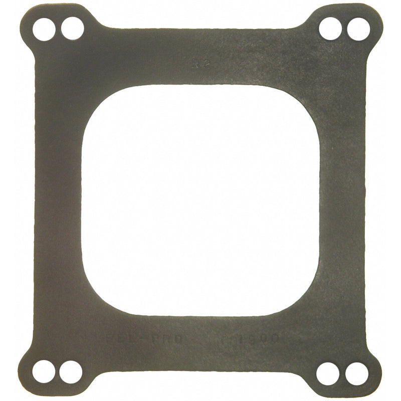 Fel-Pro Carburetor Mounting Gasket Part No. fel1900 – 4 Bolt Holes, 0.062 Inch Thickness for High Performance Engines