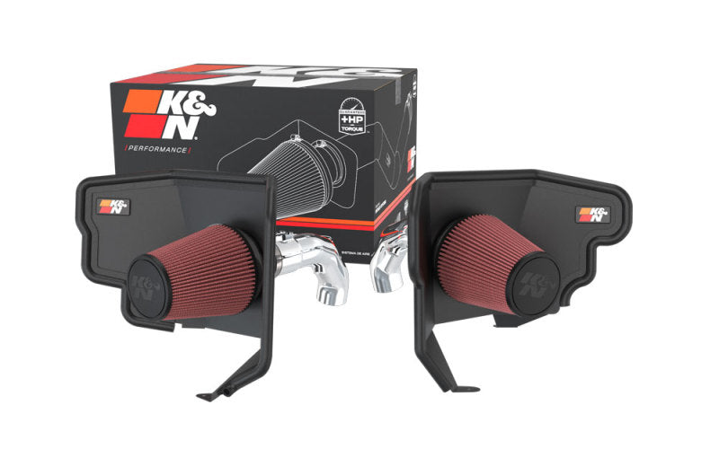 K&N Engineering 77-9042KP Cold Air Intake System for 2022-2023 Toyota Tundra V6-3.5L F/I
