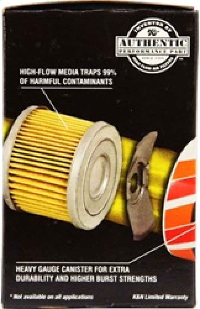 K&N Engineering HP-2006 Universal Performance Gold Oil Filter for Chevrolet and GMC Vehicles