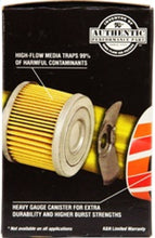 Load image into Gallery viewer, K&amp;N Engineering HP-2006 Universal Performance Gold Oil Filter for Chevrolet and GMC Vehicles
