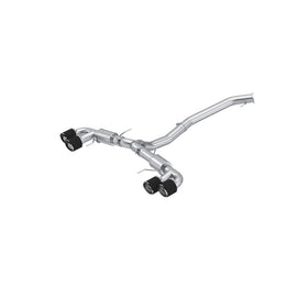 MBRP Armor Pro Series 3.5-inch Cat-Back Exhaust System for Nissan GT-R 2009-2023 with Dual Split Rear Quad Carbon Fiber Tips