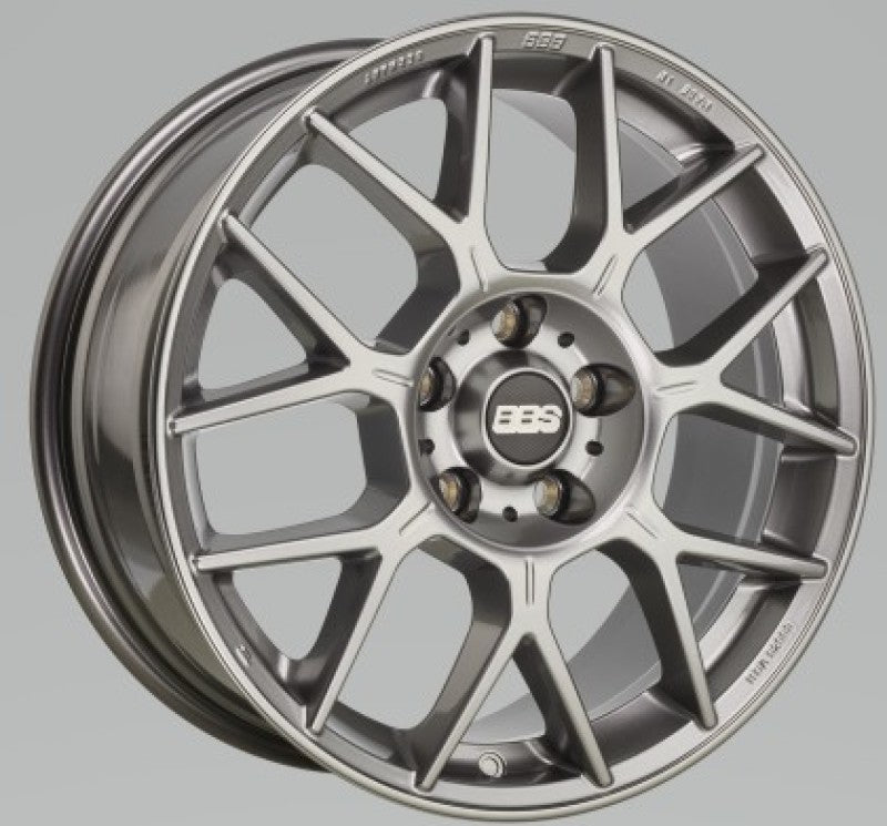 BBS XR 18x8 Gloss Platinum Wheel with 5x100 Bolt Pattern and ET45 Offset - Part Number BBSXR0108PG