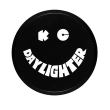 Load image into Gallery viewer, KC HiLiTES 6 inch Black Plastic Light Cover with White Daylighter Logo for KC Daylighter, SlimLites, and HIDs
