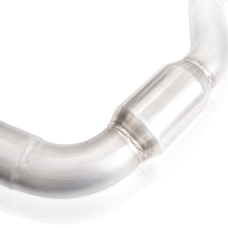 Stainless Works 2019+ Chevrolet Silverado 5.3/6.2 Catted Headers with 1-7/8 inch Primaries and X-Pipe for GMC Sierra 1500