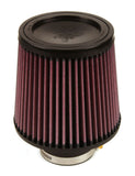 K&N Universal Rubber Air Filter with 2 3/4-inch Flange for Automotive Applications