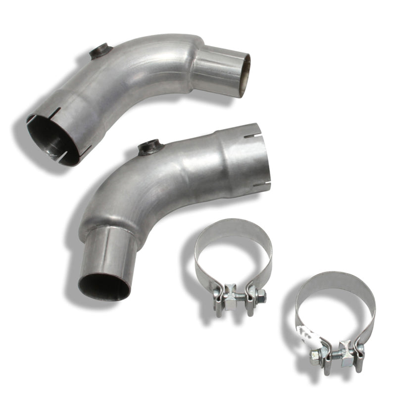 BBK Performance 3-Inch High Flow Mid Pipe with Catalytic Converters for Dodge Challenger and Charger 6.1/6.2/6.4L Hemi