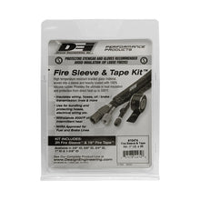Load image into Gallery viewer, DEI Fire Sleeve and Tape Kit 1 Inch Inner Diameter x 3 Feet for Automotive Heat Protection