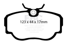 Load image into Gallery viewer, EBC Bluestuff NDX DP5779NDX Front Brake Pads for BMW 318i and 325i, Saab 9000
