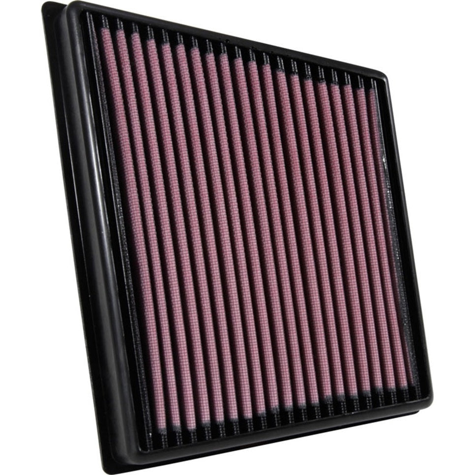 K&N Engineering High-Flow Replacement Air Filter for 2015-2017 Jaguar XF and F-Pace V6-3.0L models
