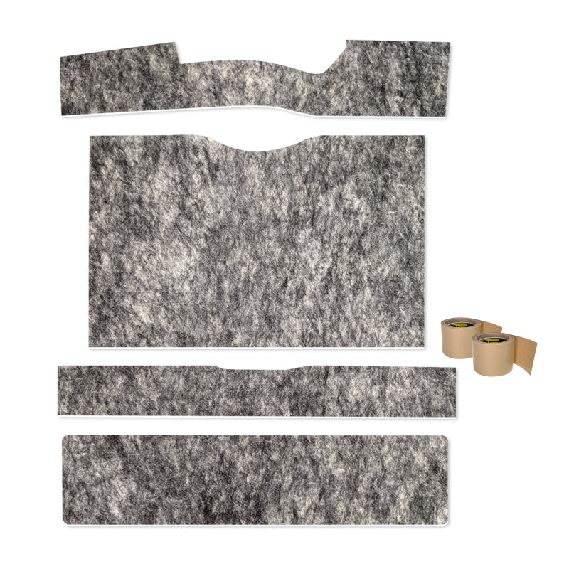 DEI 67-72 Chevrolet/GMC C10 Regular Cab Interior Floor Insulation Kit for Noise and Heat Reduction