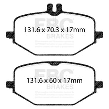Load image into Gallery viewer, EBC DP42427R Yellowstuff Rear Brake Pads for 2018+ Mercedes-Benz G550 and Select GLE/GLS Models