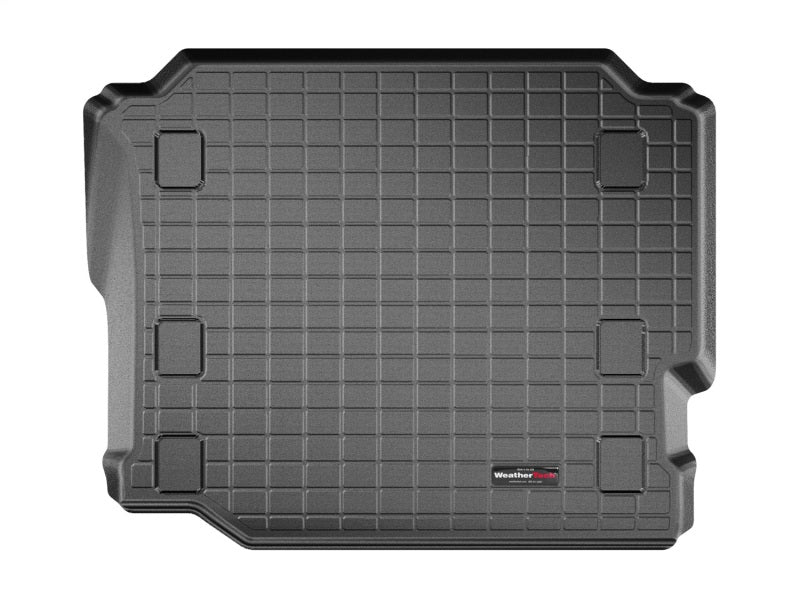 WeatherTech 2018+ Jeep Wrangler Unlimited JL Cargo Liner with Bumper Protector * Black