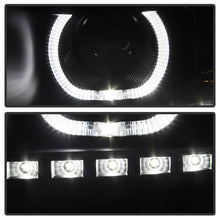Load image into Gallery viewer, SPYDER xTune Chevy Silverado LED Halo Projector Headlights Black * Part No. SPY9032189