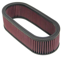 Load image into Gallery viewer, K&amp;N Engineering Universal Oval High-Flow Air Filter Part E-3671 * 12 inch Length x 5.25 inch Width x 3.25 inch Height