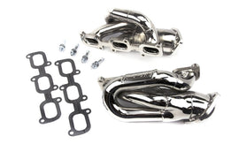 BBK 11-17 Ford Mustang 3.7L Shorty Tuned Length Exhaust Headers - Silver Ceramic Coated