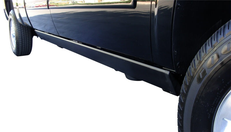 AMP Research PowerStep Automatic Running Board for 2011-2014 Chevy Silverado 2500/3500 Diesel - Black