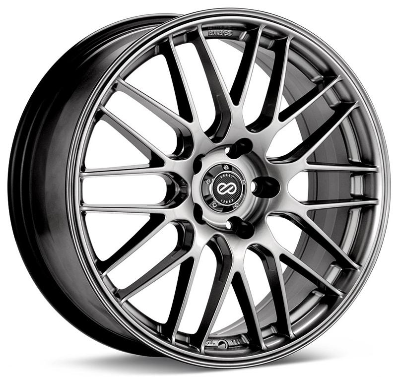 Enkei EKM3 17x7 Inch Hyper Silver Alloy Wheel - 5x114.3 Bolt Pattern, 38mm Offset, 72.6mm Bore Diameter