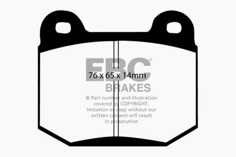 EBC Ultimax OEM Replacement Brake Pads for Infiniti G35 and Nissan 350Z - Part Number EBCUD961