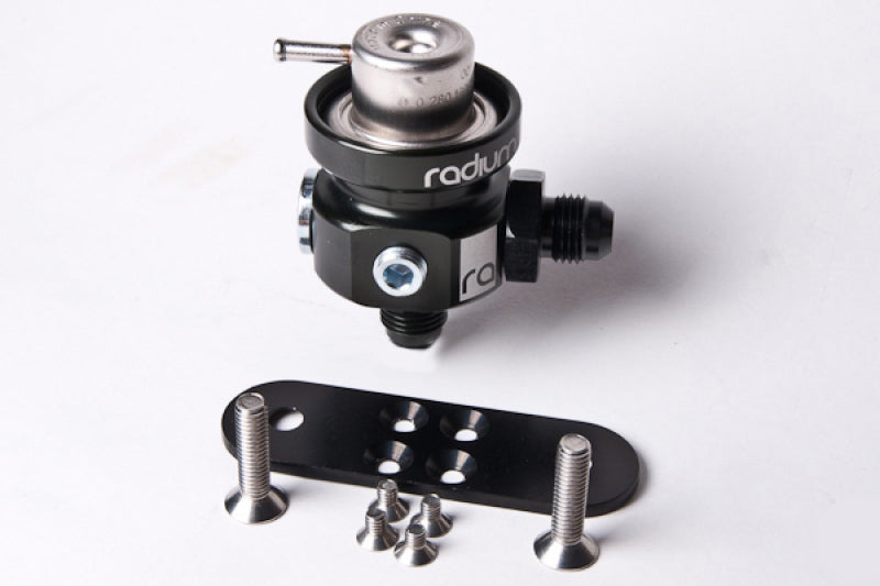 Radium Engineering Fuel Pressure Regulator with 3 Bar Bosch Regulator - Part Number RAD20-0010-00