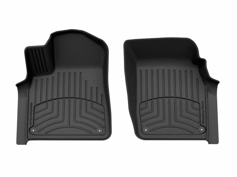 WeatherTech FloorLiner HP Front Floor Mats, Black, Fits 2017-2019 Audi Q7 and 2019 Audi Q8 – Part Number WET448871IM