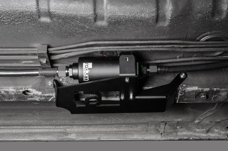 Radium Engineering Fuel Hanger Plumbing Kit for Mitsubishi Evo 8-9 with Stainless Filter