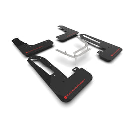 Rally Armor 23-25 Honda Civic Type R Black Mud Flap with Red Logo - Durable Polyurethane Protection