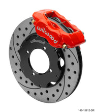 Load image into Gallery viewer, Wilwood Dynalite Front Big Brake Kit with 11-Inch SRP Drilled &amp; Slotted Rotors in Red