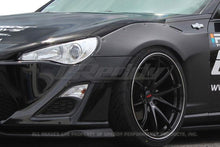Load image into Gallery viewer, GReddy X Rocket Bunny Front Over-Fender &amp; Bumper Trim Kit for Subaru BRZ and Scion FR-S