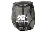 K&N Engineering PreCharger Tapered Air Filter Wrap - Black, 6 Inch Height & Diameter
