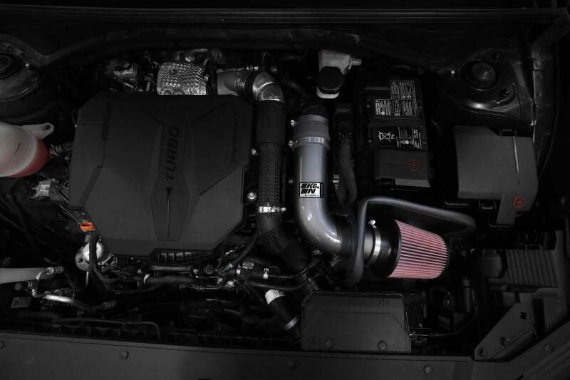 K&N Engineering Part No. KN69-5328TC Cold Air Intake System for 2021-2022 Hyundai Santa Fe and Kia Sorento