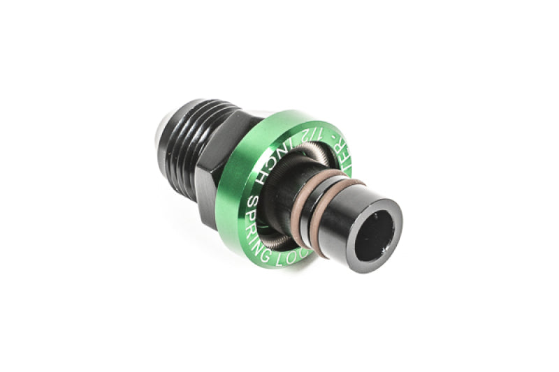 Radium Engineering 8AN Male to 1/2 Inch Spring Lock Male Adapter Fitting