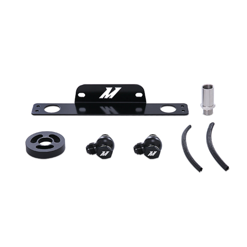 Mishimoto 2010-2015 Chevrolet Camaro SS Thermostatic Oil Cooler Kit in Black