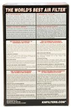 Load image into Gallery viewer, K&amp;N Engineering E-3461 Oval High-Flow Air Filter for Automotive Engines